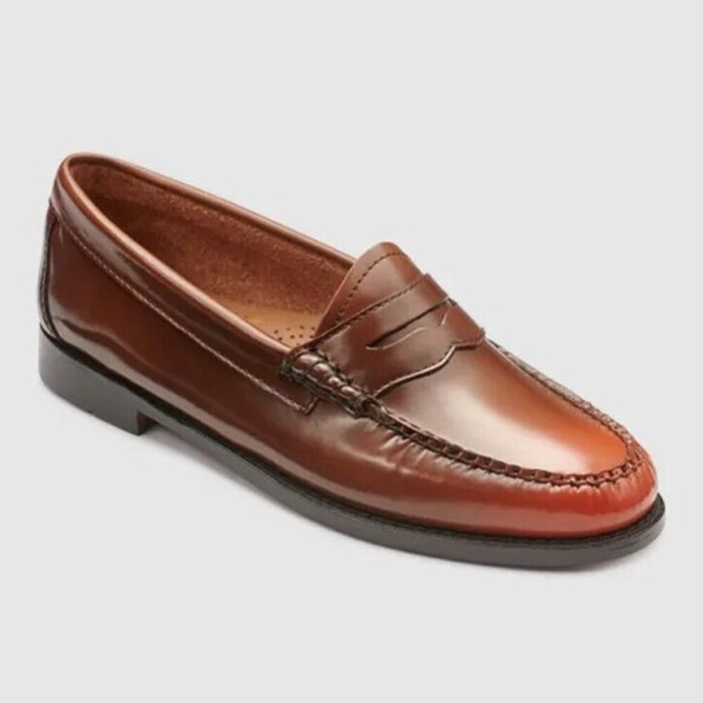 NEW IN BOX * GH Bass  * Wom Weejuns Whitney Loafer * Whiskey Ombre * Sz 9
